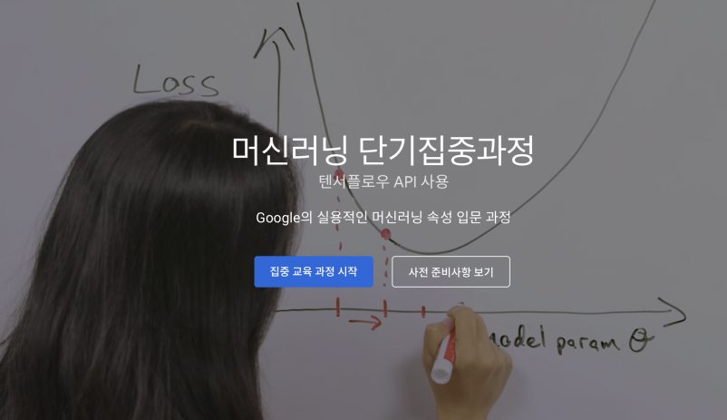 **Google의 실용적인 머신러닝 속성 입문 과정**