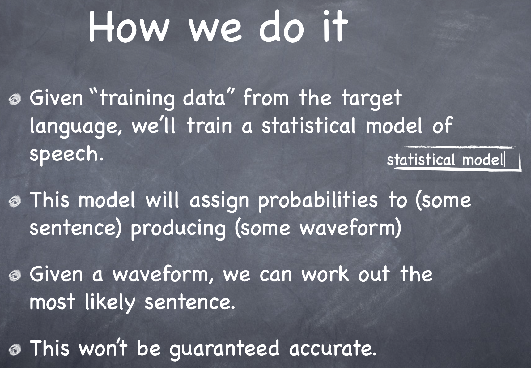 statistical model