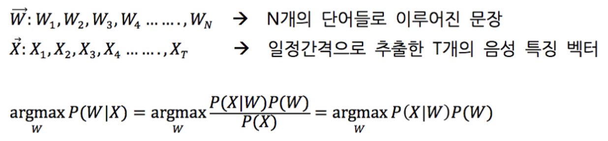 speech recognition formula